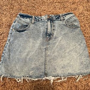 Jean skirt